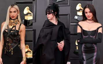Dua Lipa - Billie Eilish - Olivia Rodrigo - Grammy Awards 2022 - red carpet
